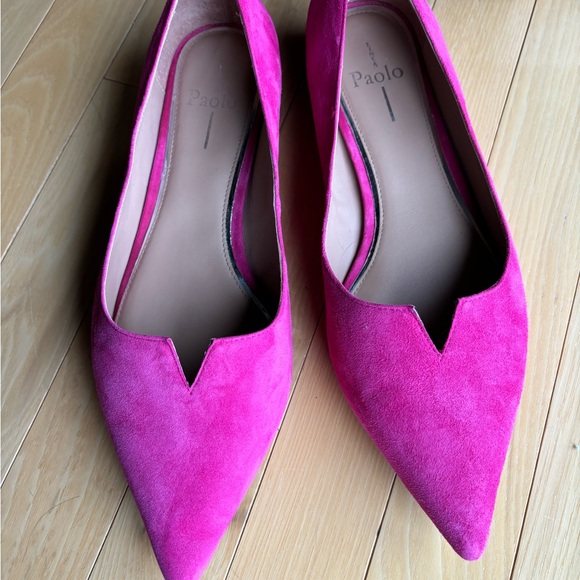 Lines Paola Nordstrom fuschia pink flats - Picture 2 of 4